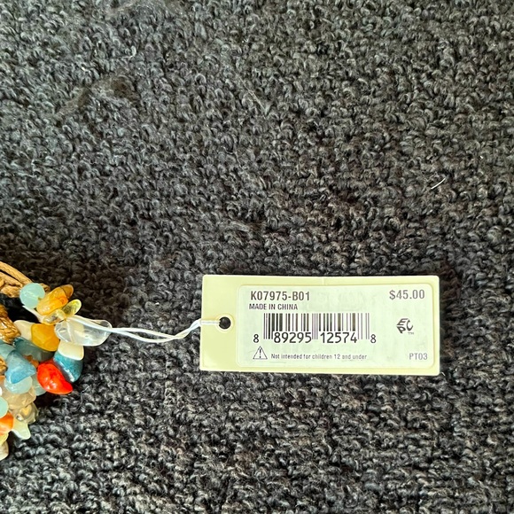 Kenneth Cole New York Multi Strand Semi-Precious Accent Bracelet - Picture 6 of 7